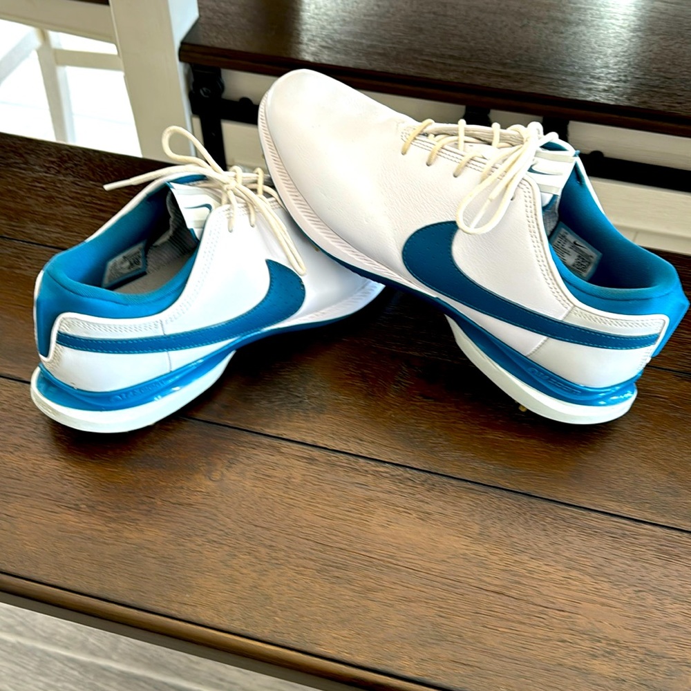 Size 12 Nike golf shoes.